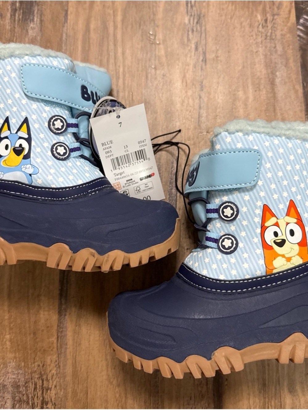 Bluey Kids Winter Boots